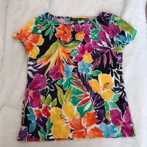 Vintage Ralph Lauren floral top